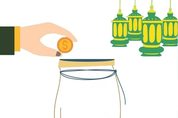 Ilustrasi sedekah Ramadhan